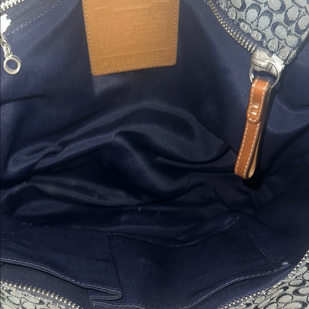 Coach Brown and Black Tote Bag - Picture 9 of 10